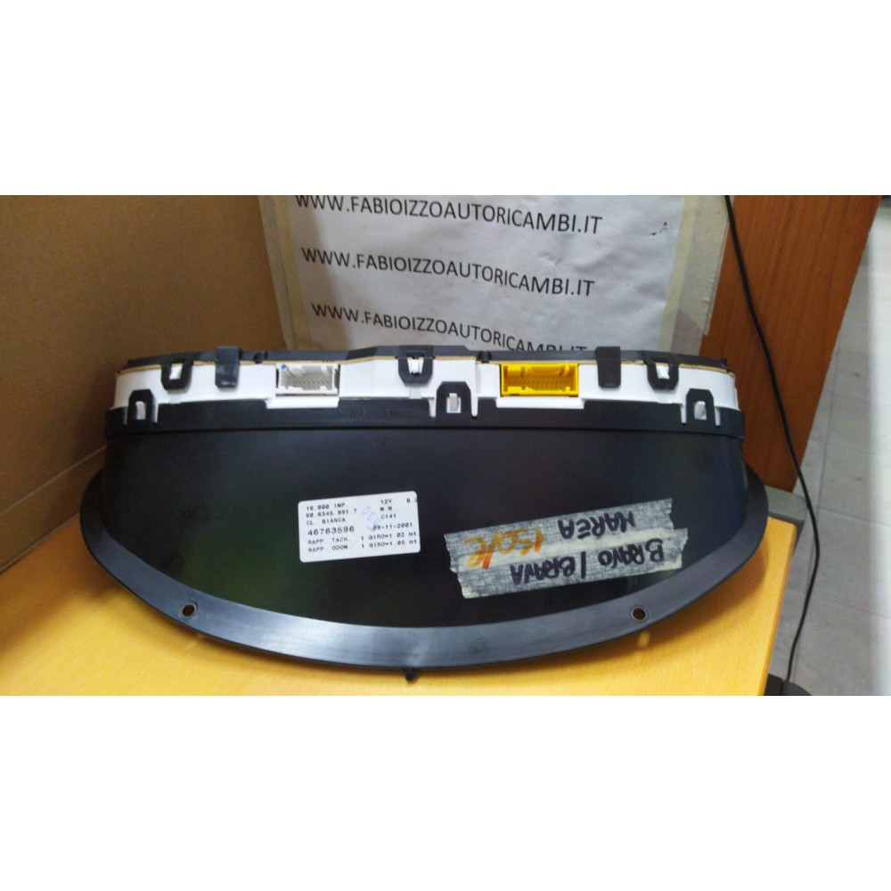 QUADRO STRUMENTI FIAT BRAVO - BRAVA - MAREA - ORIGINALE FIAT 46763596   NUOVO  CASSA 4/A - Fabio Izzo Autoricambi