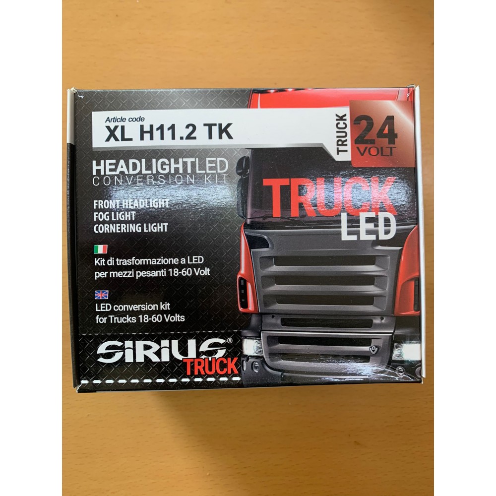 Kit Headlight LED SIRIUS TRUCK H8/H9/H11/H16 9-60V 6500K - Fabio Izzo  Autoricambi